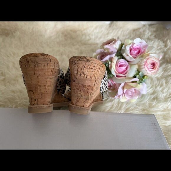 Dolce Vita Naji Knotted Cork Wedge Mule - Picture 3 of 11